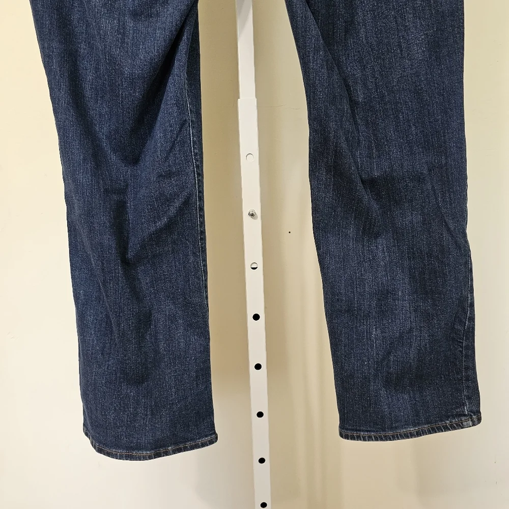 Levi's 505 Straight Jean Dark Wash Size 16 W33 - Picture 6 of 7